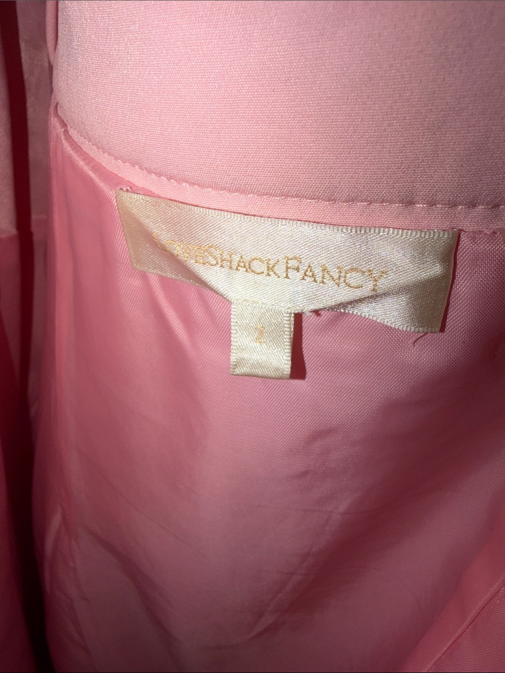 LoveShackFancy Florencio Tweed Mini Dress - slip dress with bow and pearls - Picture 9 of 9